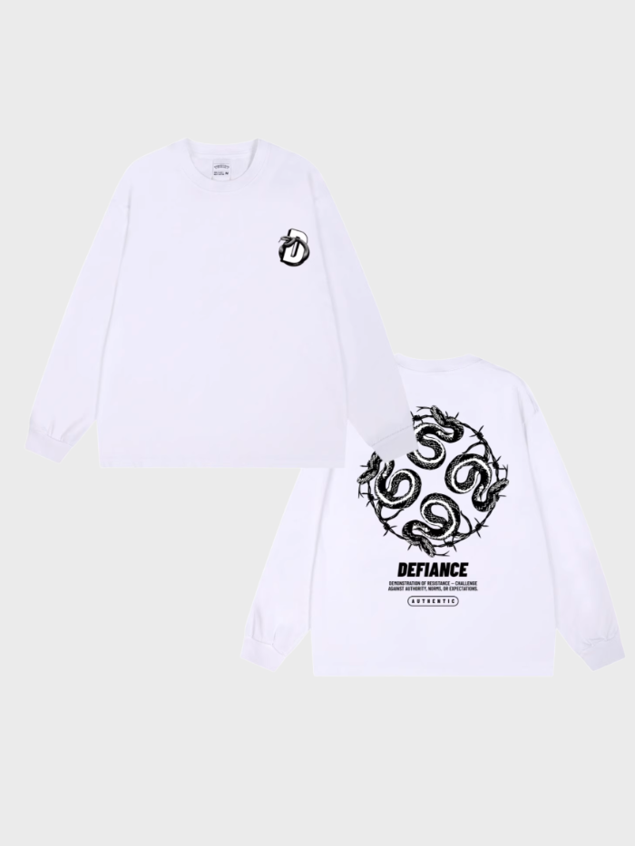 DEFIANCE - SWEATER WHITE