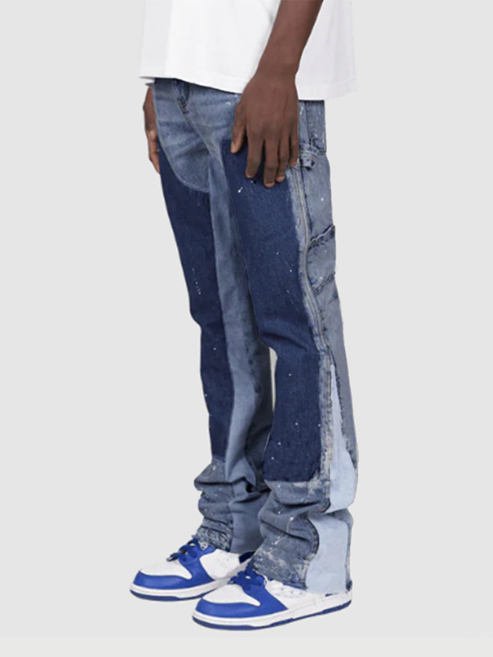NAVEY - FLARED JEANS