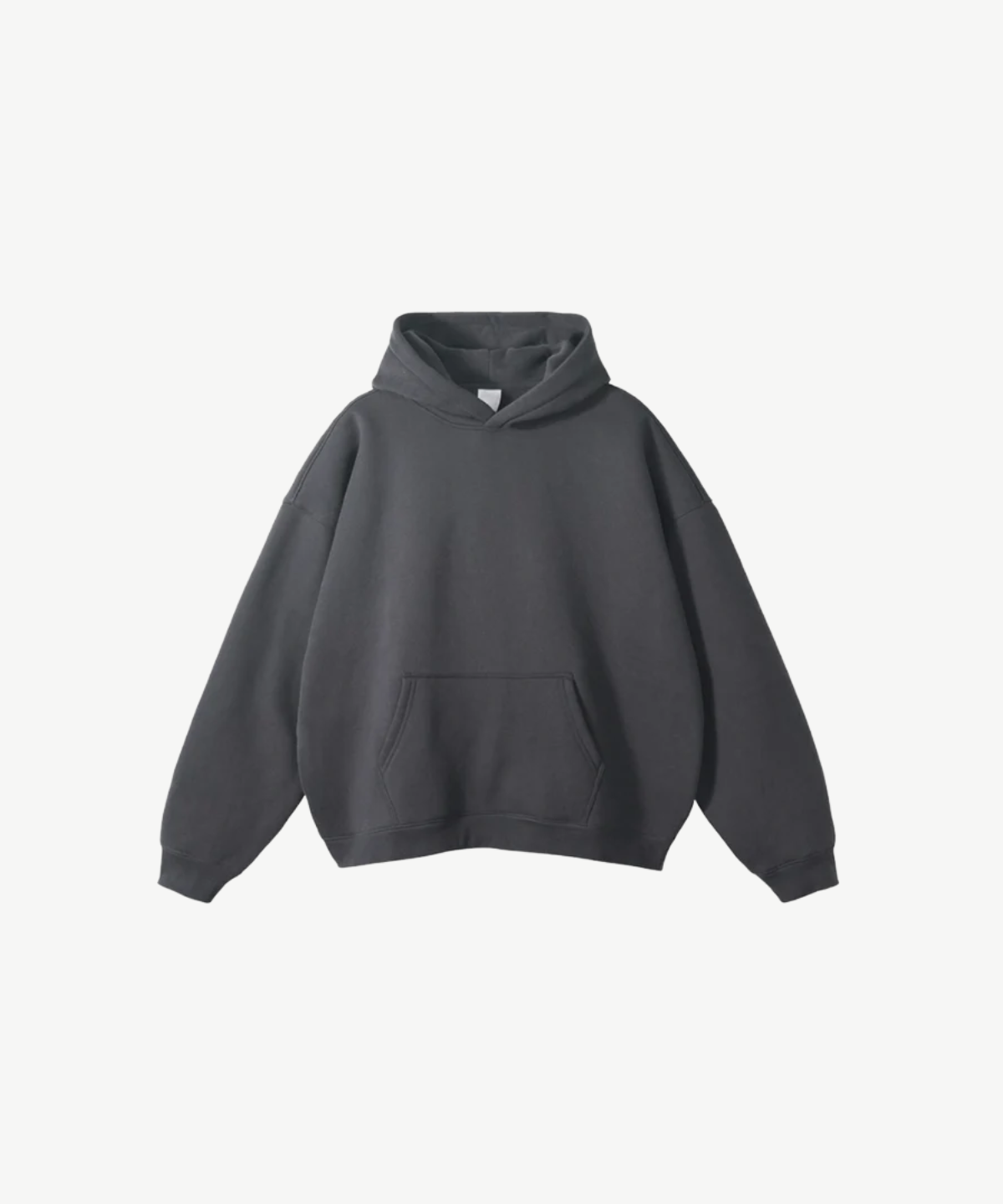 BLACK - BASIC HOODIE 350GSM HIGH QUALITY
