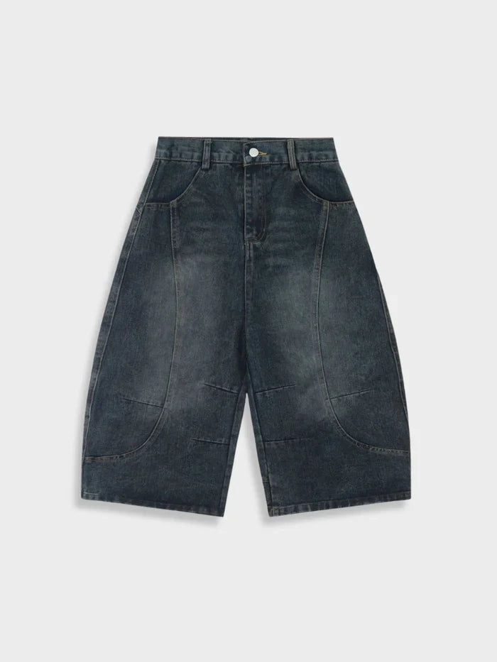 DARK BLUE - JORTS