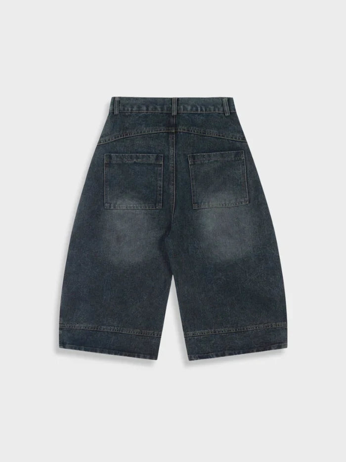 DARK BLUE - JORTS