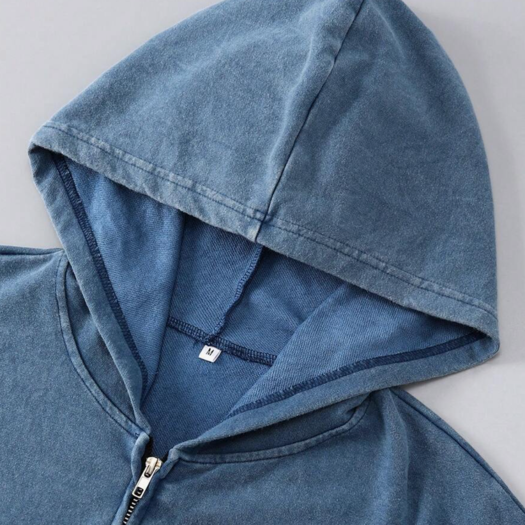 Casa Vintage Zip Hoodie