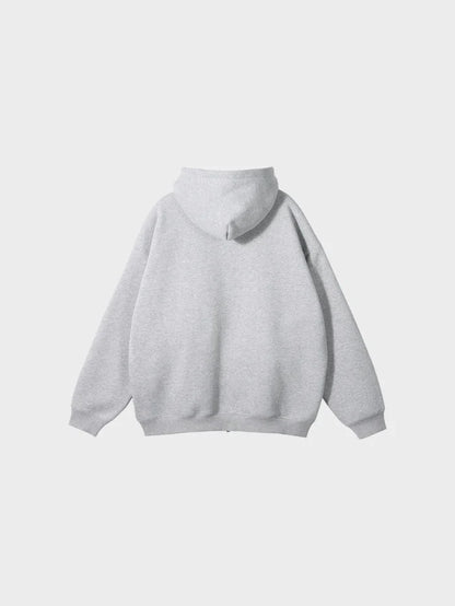 BLACK 350GSM QUALITY - ZIPPER