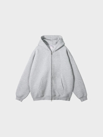 BLACK 350GSM QUALITY - ZIPPER