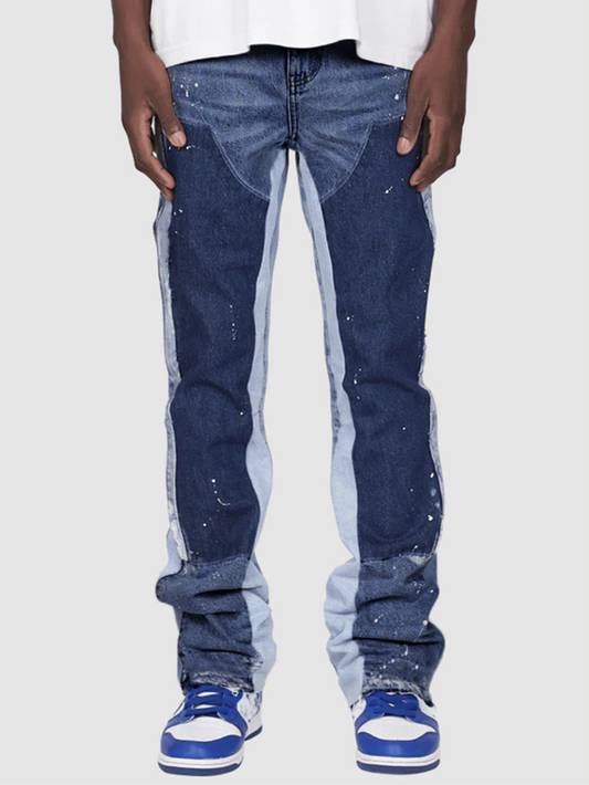 NAVEY - FLARED JEANS