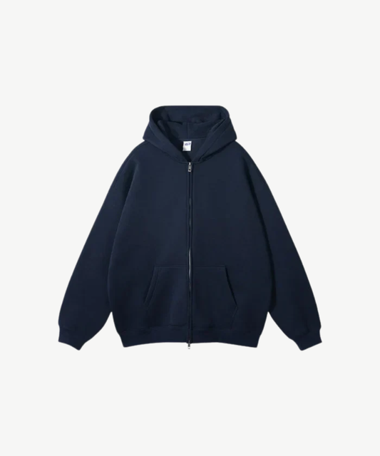 MARINEBLUE 350GSM QUALITY - ZIPPER