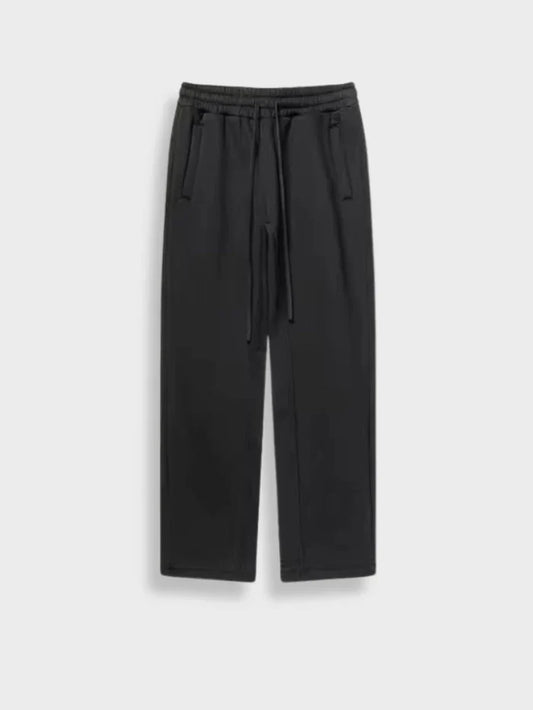BLACK - OPEN LEG JOGGER