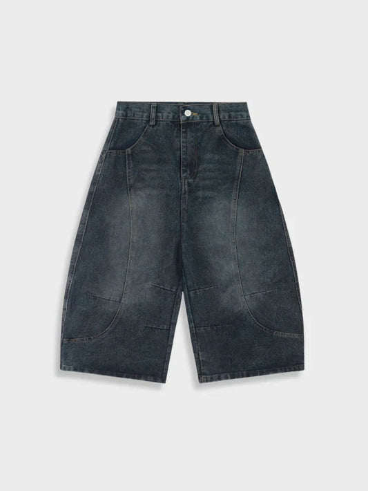 DARK BLUE - JORTS