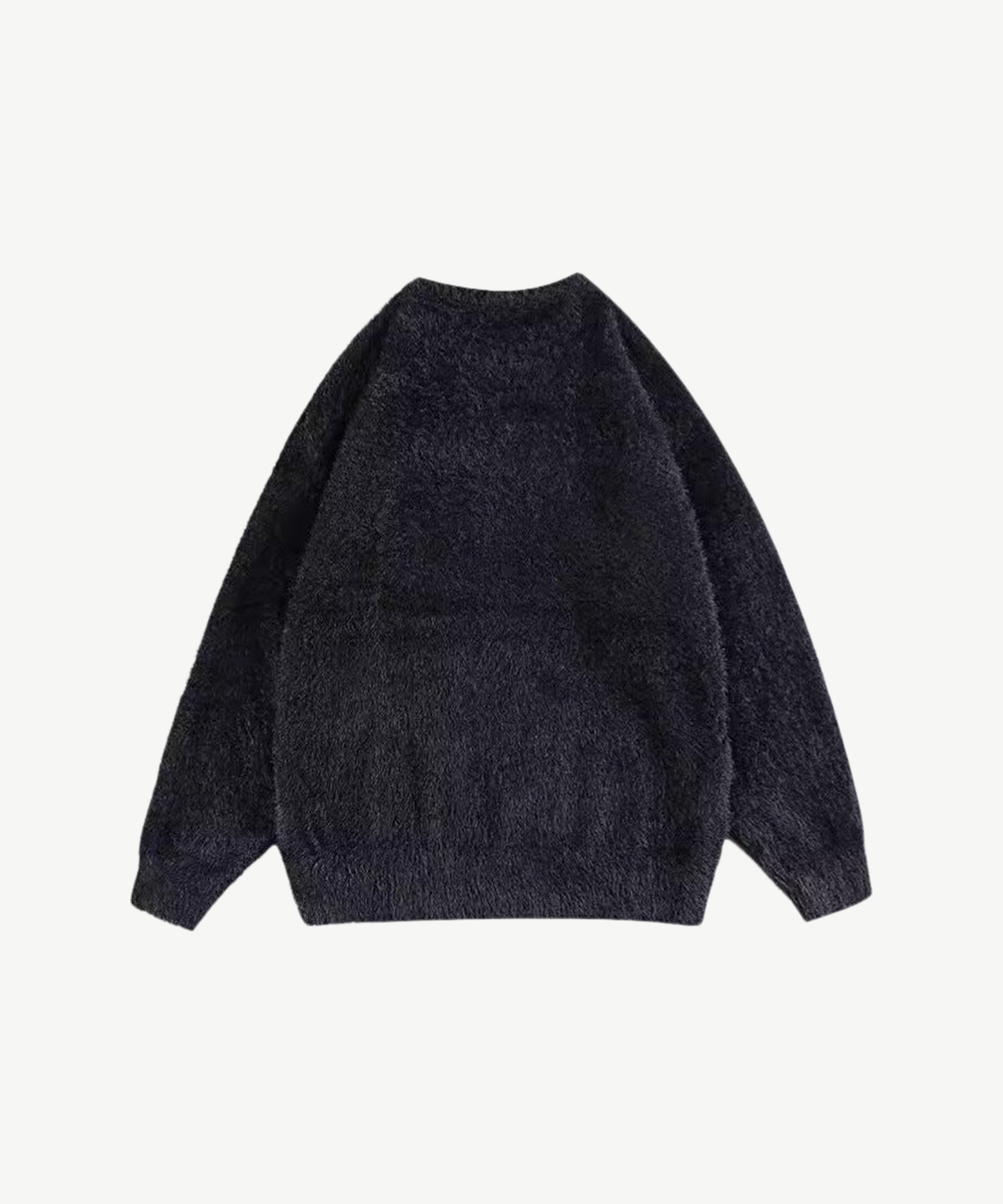 ARACHNE - SWEATER in Schwarz, Rückansicht ohne Print