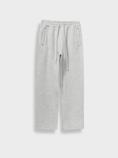 BLACK - OPEN LEG JOGGER