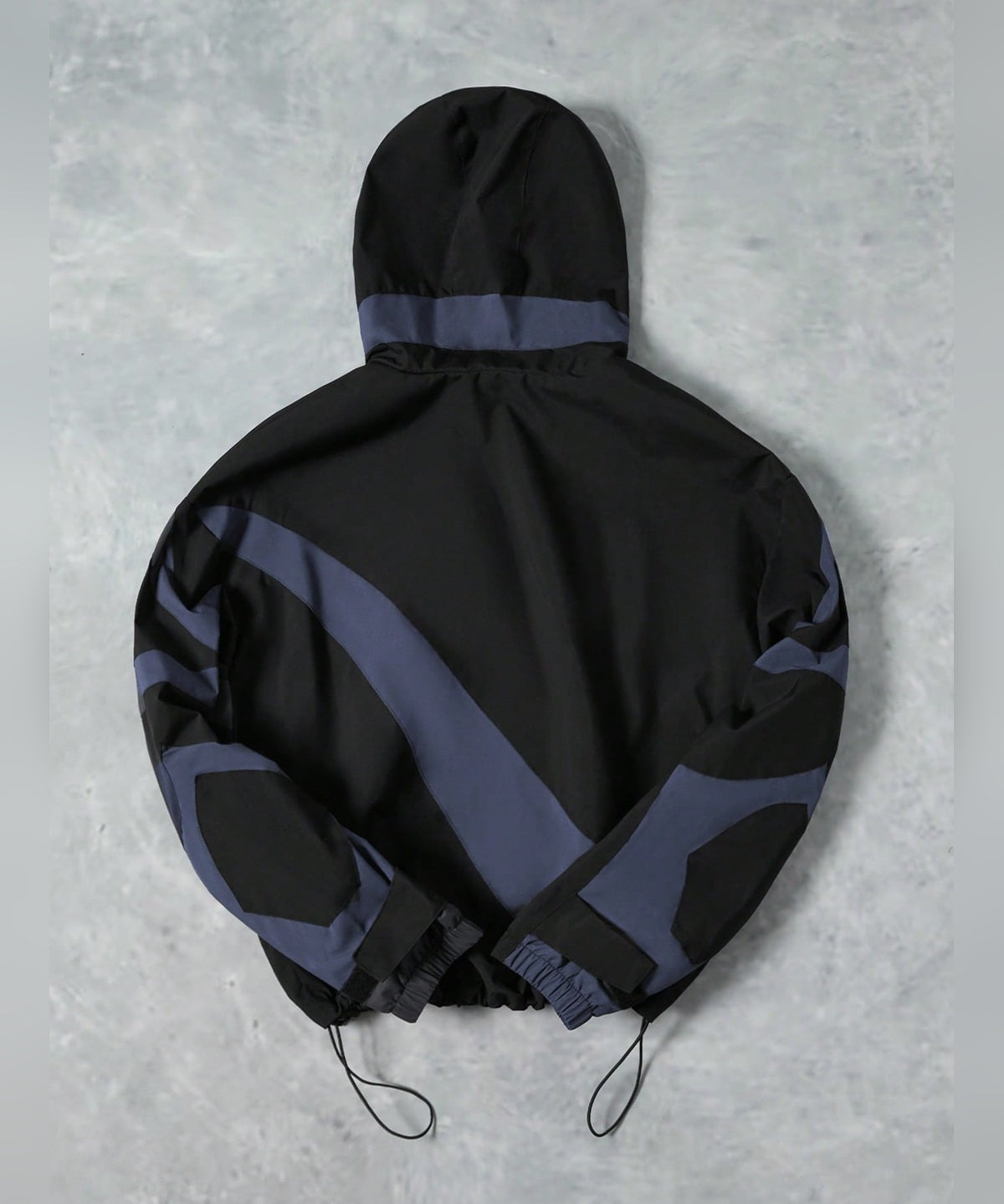 VERTEX - JACKE in Schwarz, Rückansicht