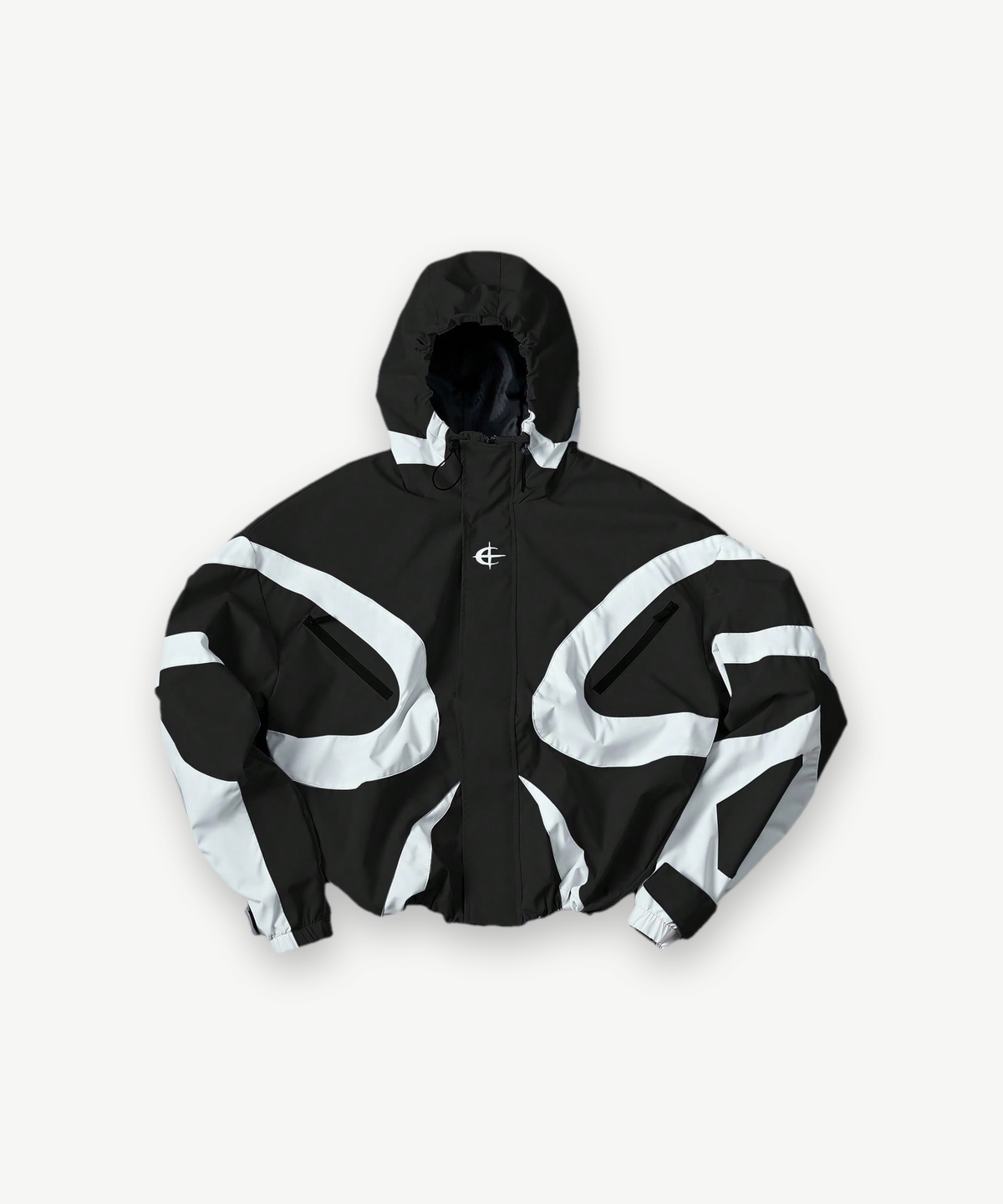 VERTEX - JACKE in Schwarz-Weiß, Einzelansicht